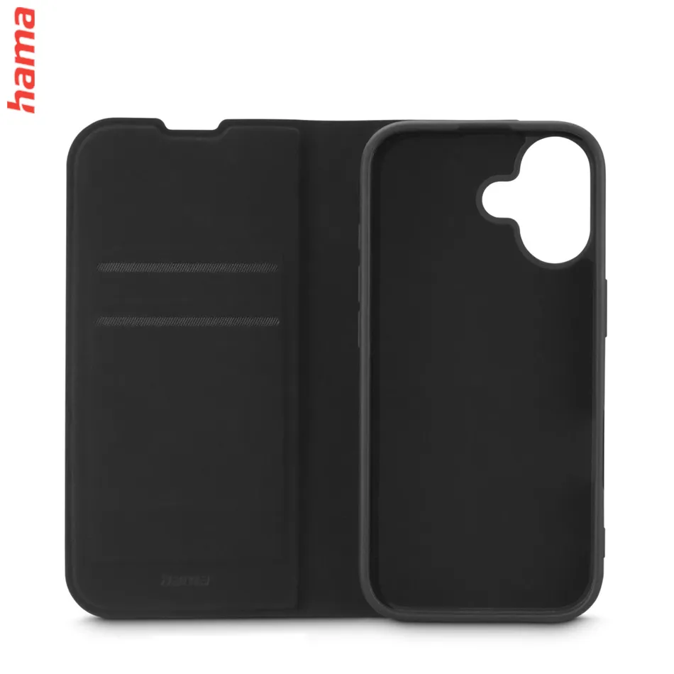 Hama Knižkové puzdro na mobil Daily Protect pre iPhone 17, čierne