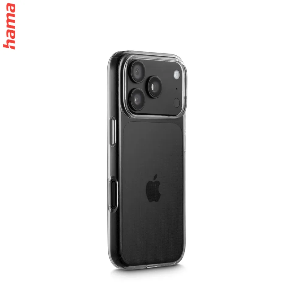 Hama Kryt na iPhone 17 Pro/18 Pro Always Clear, priehľadný