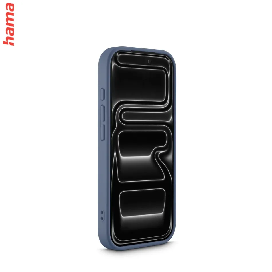 Hama Kryt na iPhone 17 Pro/18 Pro Frame Protect, magnetický modrý rám