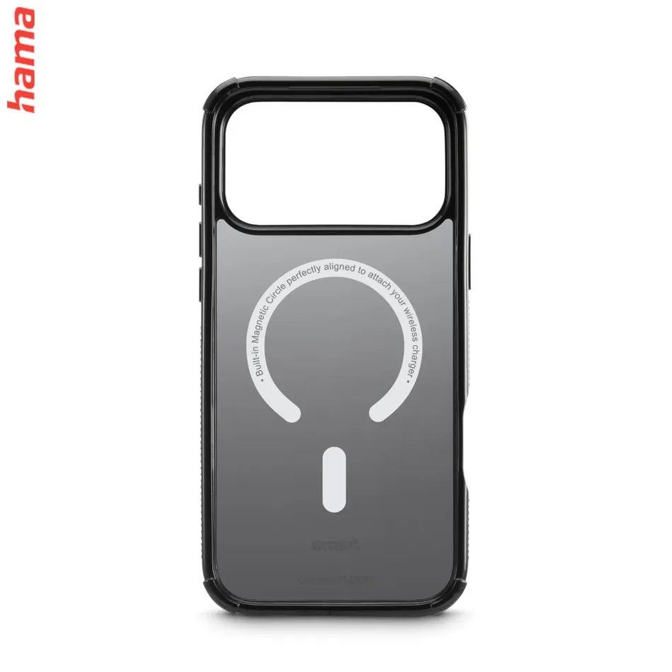 Hama Kryt na iPhone 17 Pro Max/18 Pro Max Extreme Protect, magnetický čierny