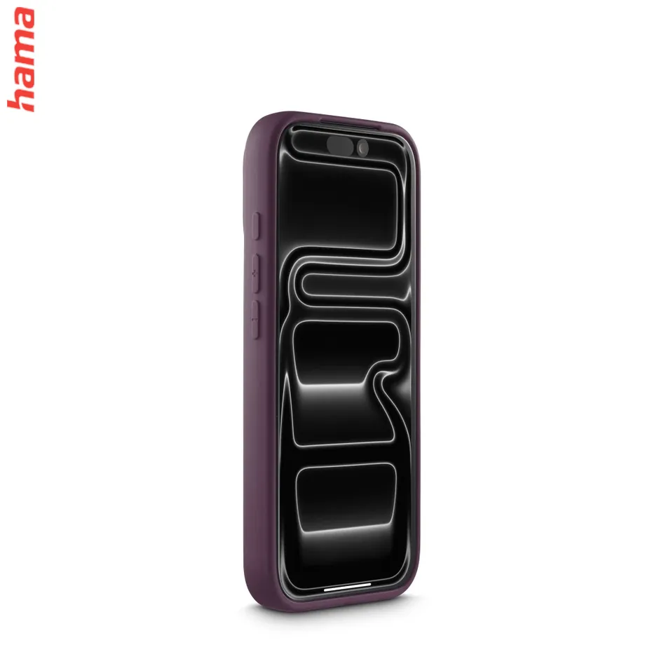 Hama Kryt na iPhone 17 Pro Max/18 Pro Max Fantastic Feel, tmavočervený