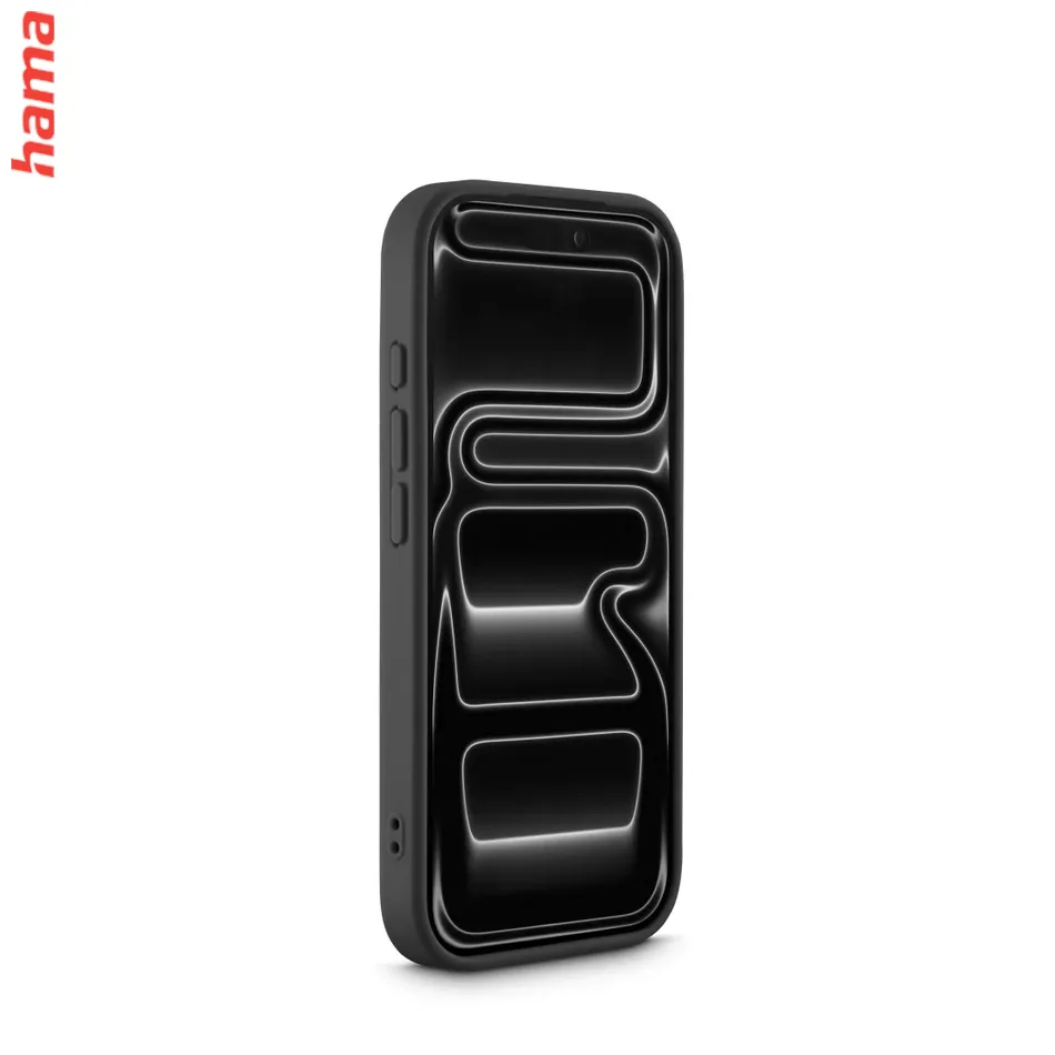 Hama Kryt na iPhone 17 Pro Max/18 Pro Max Frame Protect, magnetický čierny rám