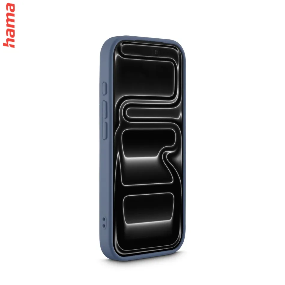 Hama Kryt na iPhone 17 Pro Max/18 Pro Max Frame Protect, magnetický modrý rám