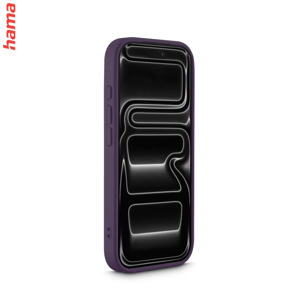 Hama Kryt na iPhone 17 Pro Max/18 Pro Max Frame Protect, tmavočervený rám