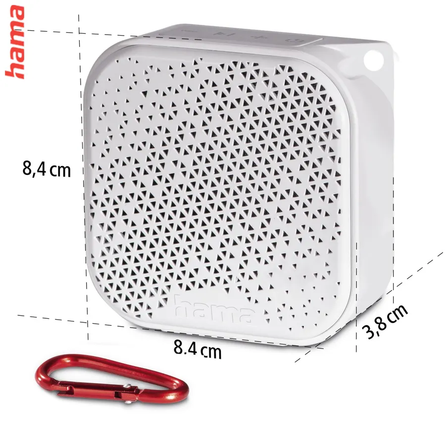 Hama Bluetooth reproduktor Pocket 2.0, biely