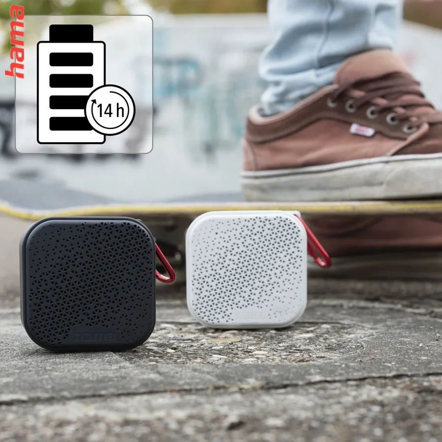 Hama Bluetooth reproduktor Pocket 2.0, biely