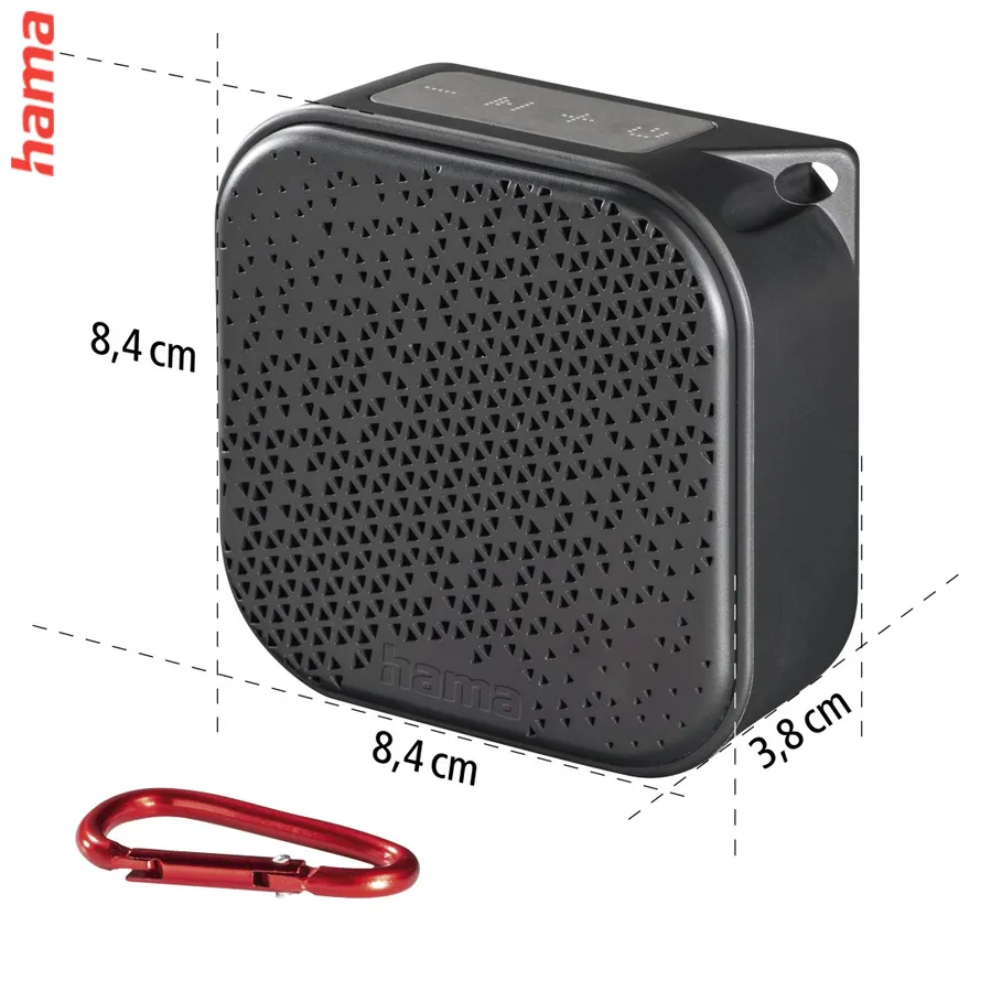 Hama Bluetooth reproduktor Pocket 2.0, čierny