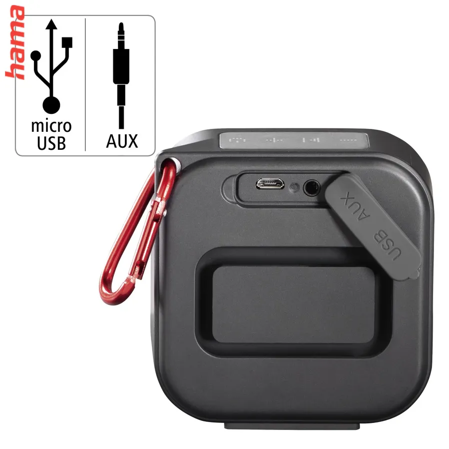 Hama Bluetooth reproduktor Pocket 2.0, čierny