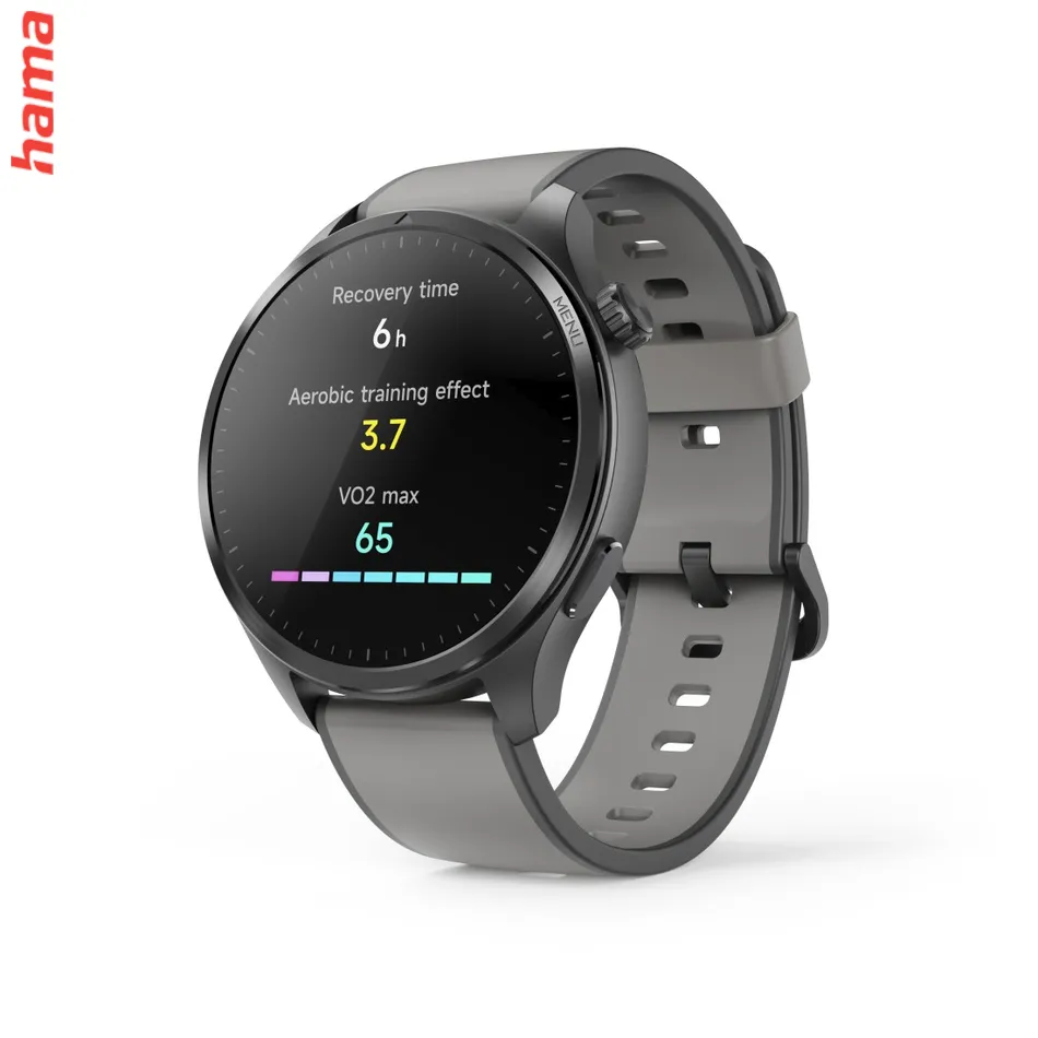 Hama 9000, smart hodinky, GPS, AMOLED 1,43