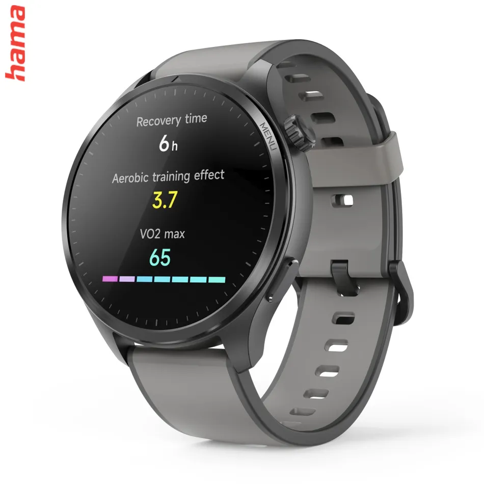 Hama 9000, smart hodinky, GPS, AMOLED 1,43