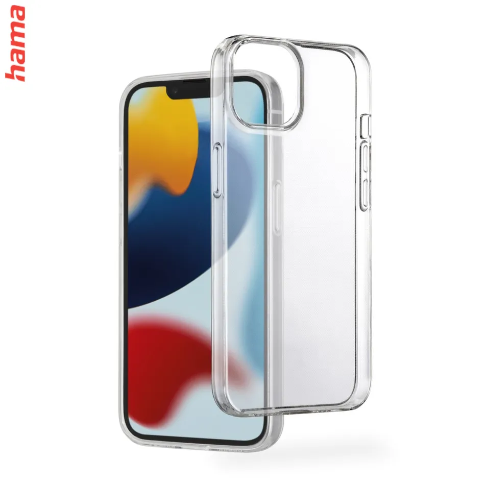 Hama Always Clear, kryt pre Apple iPhone 13, vždy priehľadný, nezažltne  
