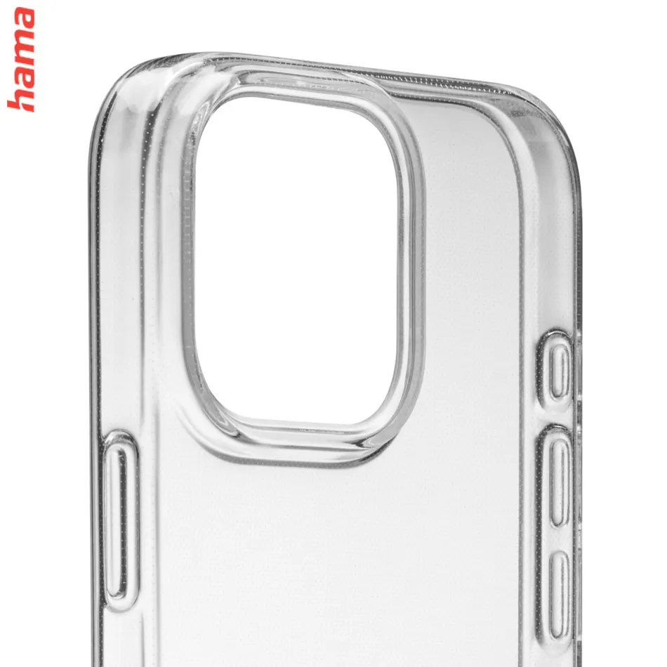 Hama Always Clear, kryt pre Apple iPhone 16 Pro Max, vždy priehľadný, nezažltne  