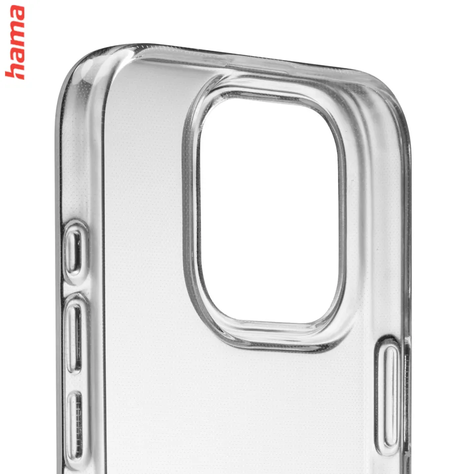 Hama Always Clear, kryt pre Apple iPhone 16 Pro Max, vždy priehľadný, nezažltne  