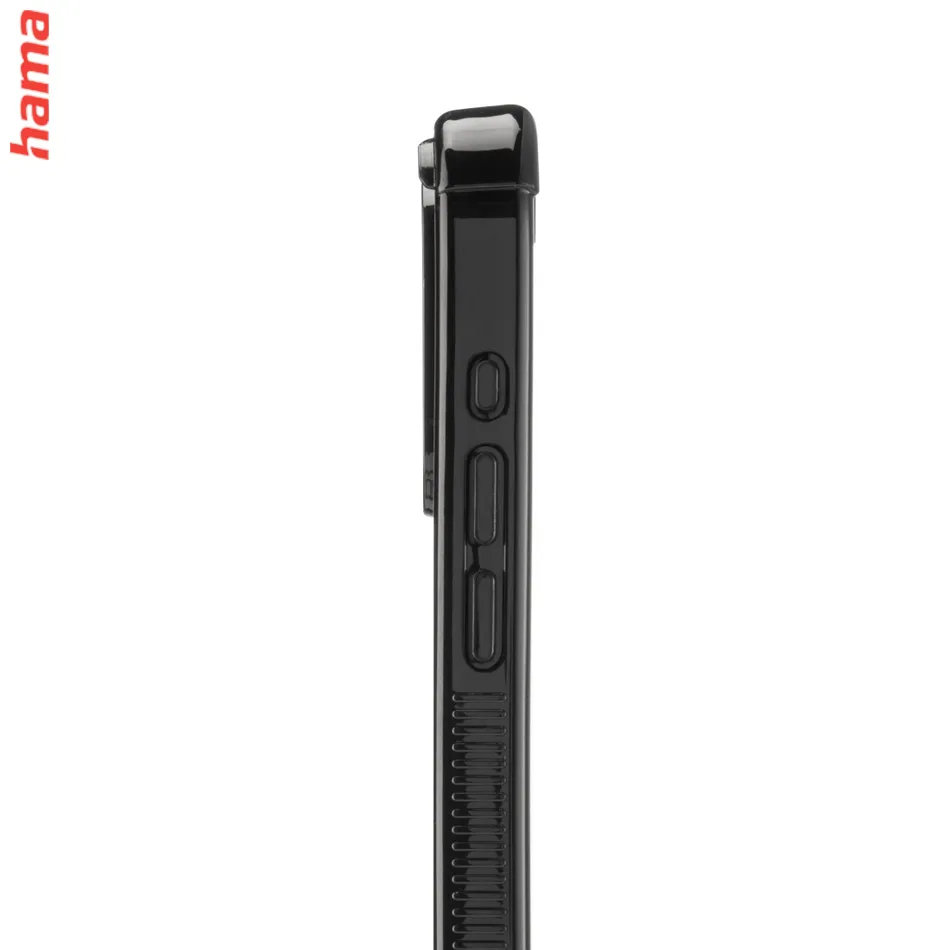Hama Extreme Protect, kryt pre Apple iPhone 15 Pro, materiál D3O®, priehľadný čierny  
