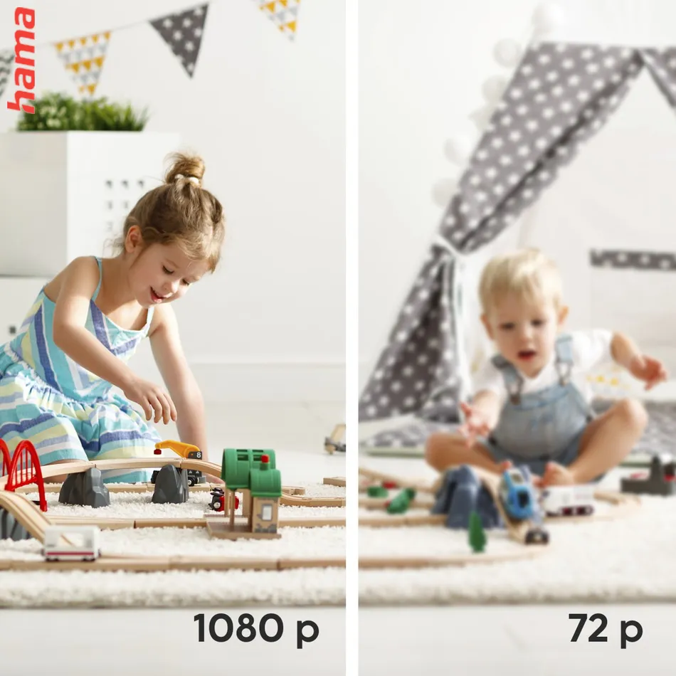 Hama Smart domáca WiFi kamera, otáčanie/naklápanie, nočné videnie, Full HD