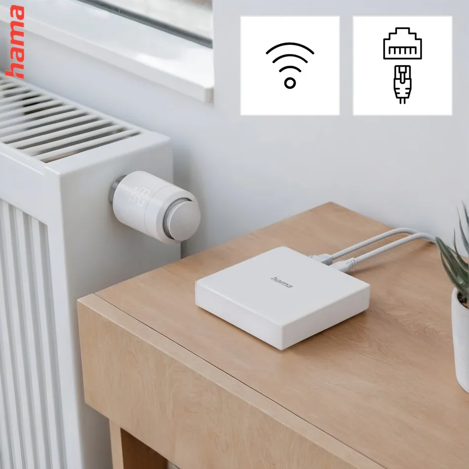 Hama Smart domáca WiFi kamera, otáčanie/naklápanie, nočné videnie, Full HD
