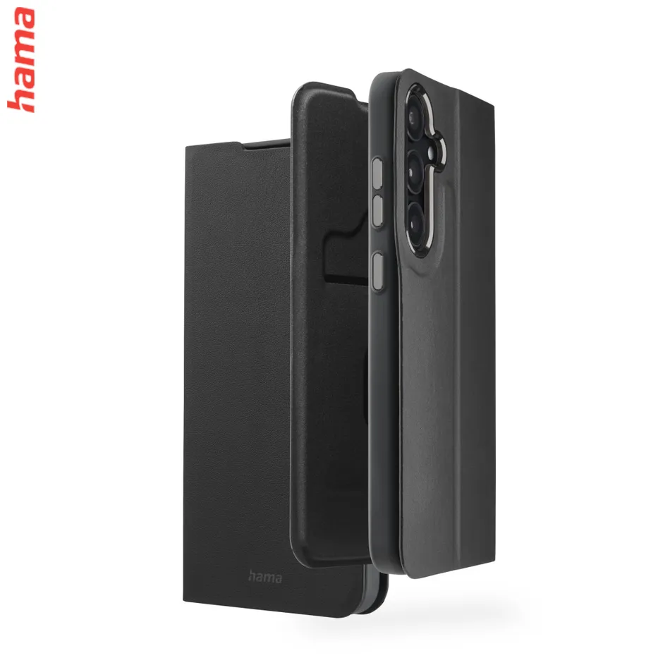 Hama Eco Premium, puzdro-knižka pre Samsung Galaxy S25+, umelá koža, 20% recyklovaných materiálov