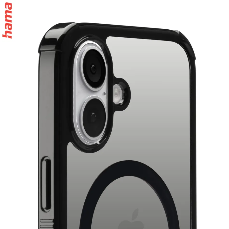 Hama Extreme Protect, kryt pre Apple iPhone 16, magnetický, D3O®, čierny