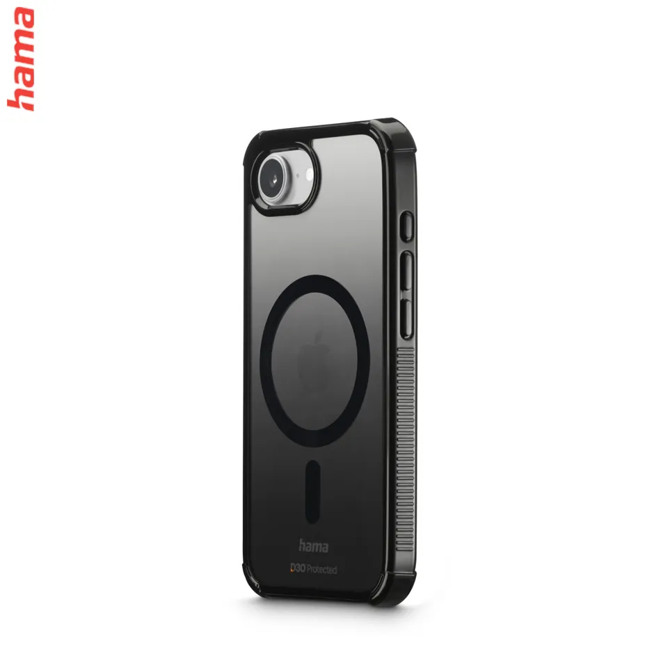 Hama Extreme Protect, kryt pre Apple iPhone 16 Plus, magnetický, D3O®, nezažltne, priehľadný
