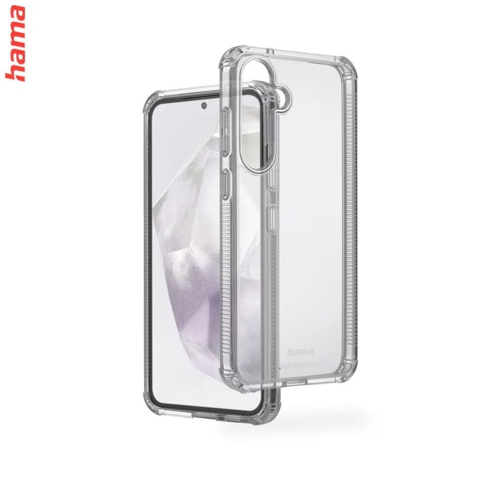 Hama Extreme Protect, kryt pre Samsung Galaxy A56 5G, D3O®, nezažltne, priehľadný