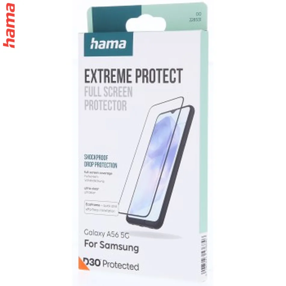 Hama Extreme Protect, ochranné sklo na displej pre Samsung Galaxy A56 5G, licencia D3O®