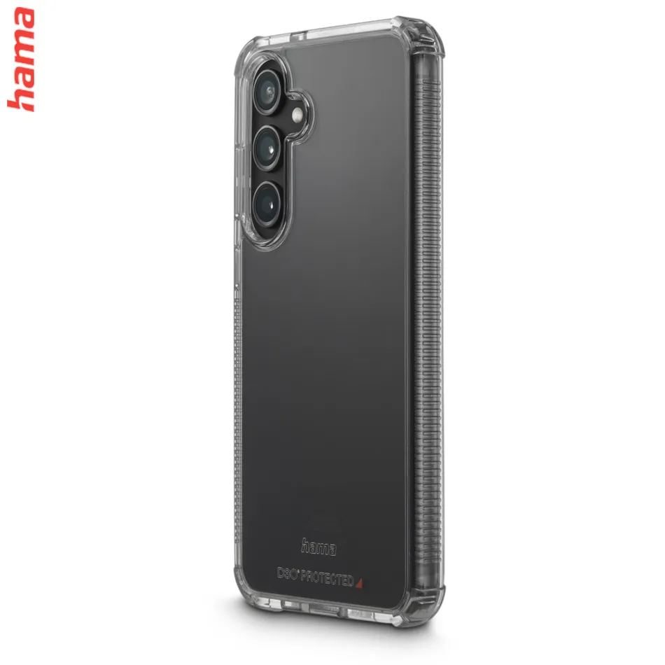 Hama Extreme Protect, kryt pro Samsung Galaxy S24, materiál D3O®, nežloutne, průhledný