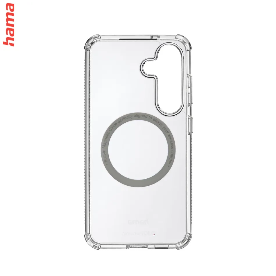 Hama Extreme Protect, kryt pre Samsung Galaxy S25+, magnetický, D3O®, nezažltne, priehľadný