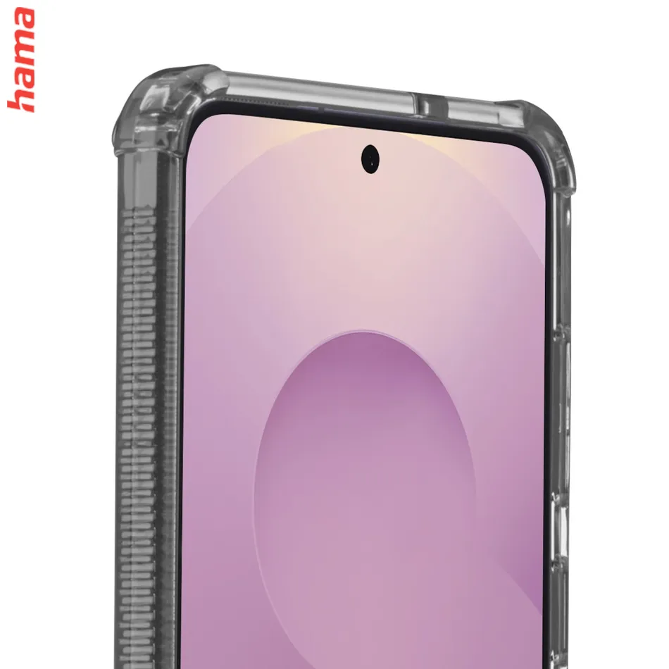 Hama Extreme Protect, kryt pre Samsung Galaxy S25 Edge, magnetický, D3O®, nezažltne, priehľadný