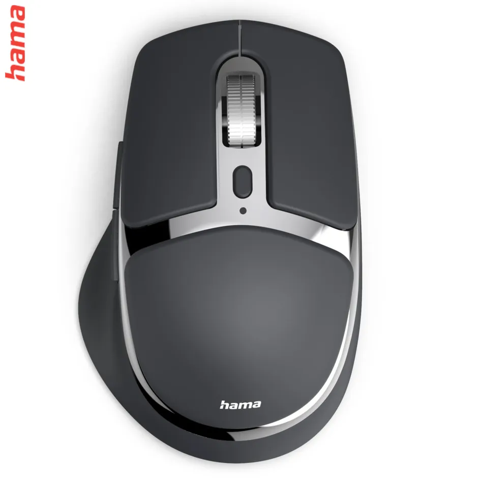 Hama bezdrôtová Multi Device myš WM-800, nabíjacia, tichá, šedá