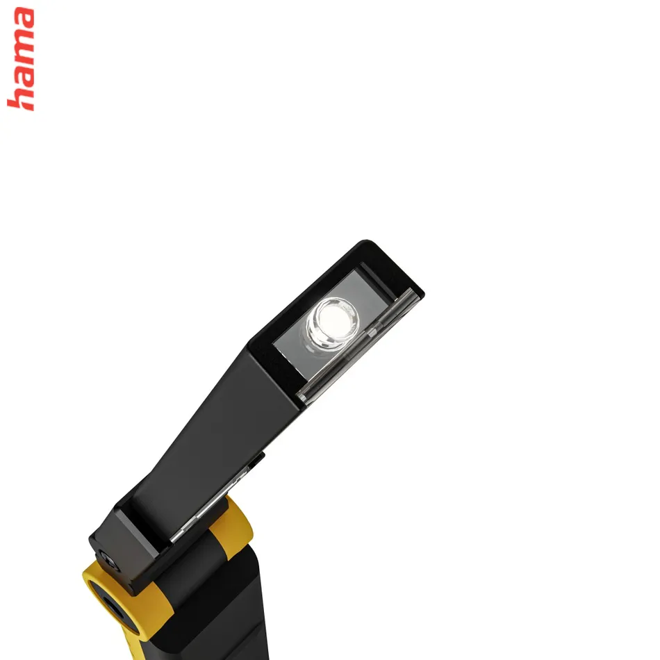 Hama W500-C, pracovné LED svetlo, nabíjacie, IP44, magnetické, vyklápací hák, 6 režimov
