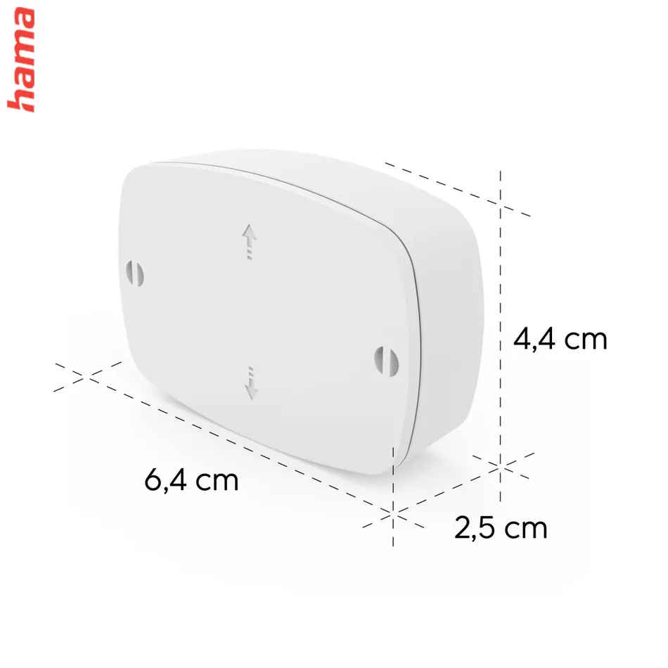 Hama Cozy, nočné/orientačné LED svetlo, pohybový senzor, na batérie, 3 ks v balení (cena za balenie)