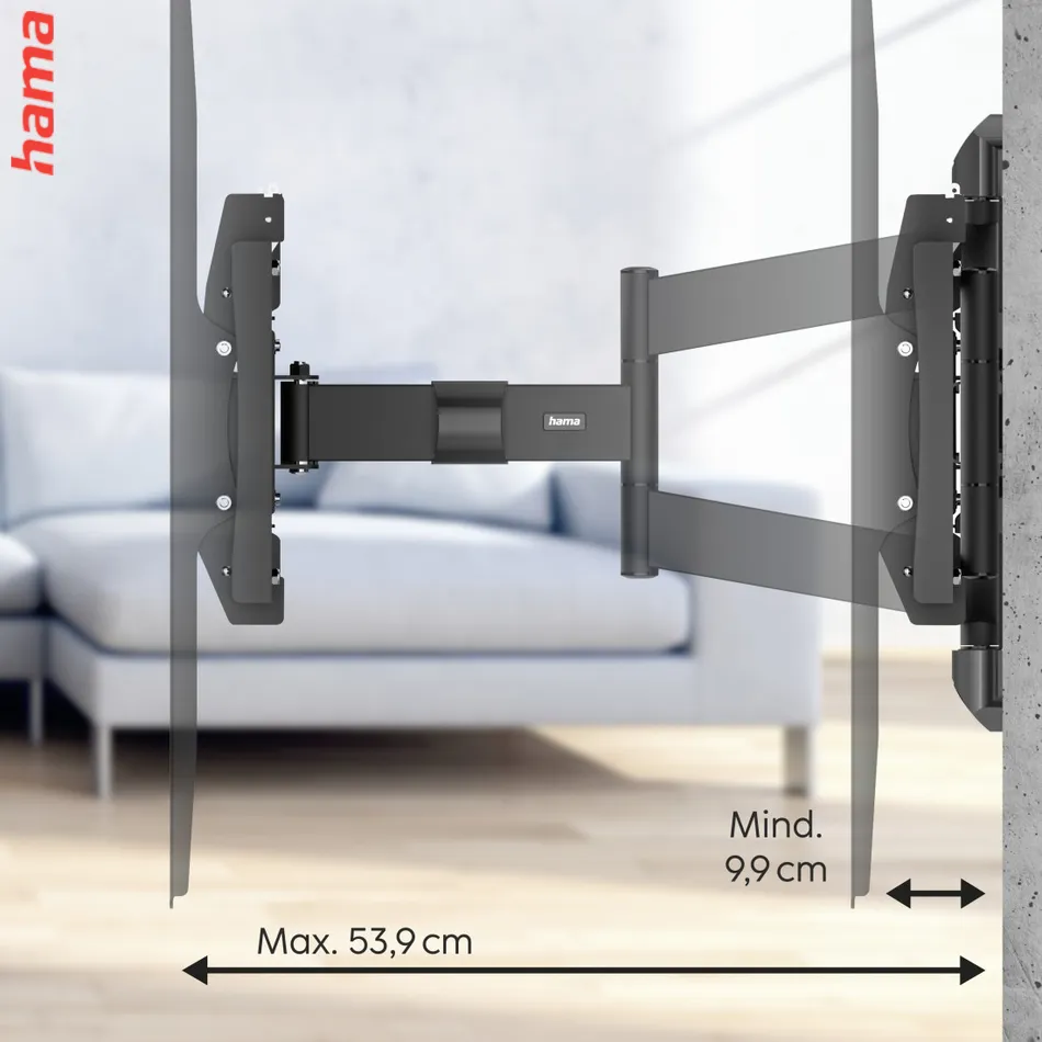 Hama nástenný držiak TV až 120
