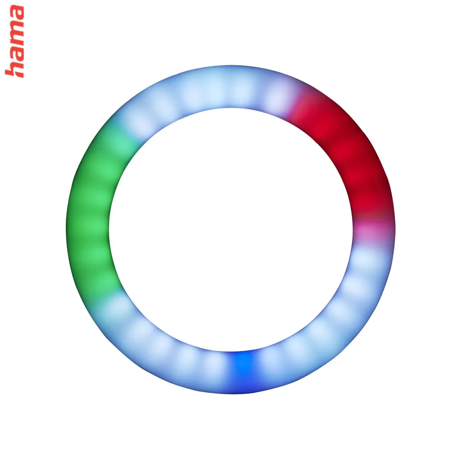Hama SpotLight FoldUp RGB 102, kruhové LED svetlo 10,2