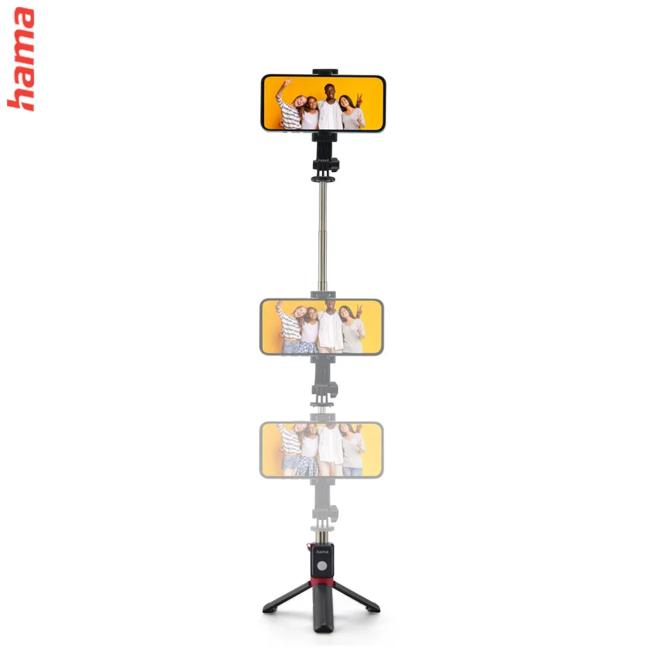 Hama Fancy Stand 70 II, selfie tyčka a statív pre telefón, Bluetooth diaľková spúšť