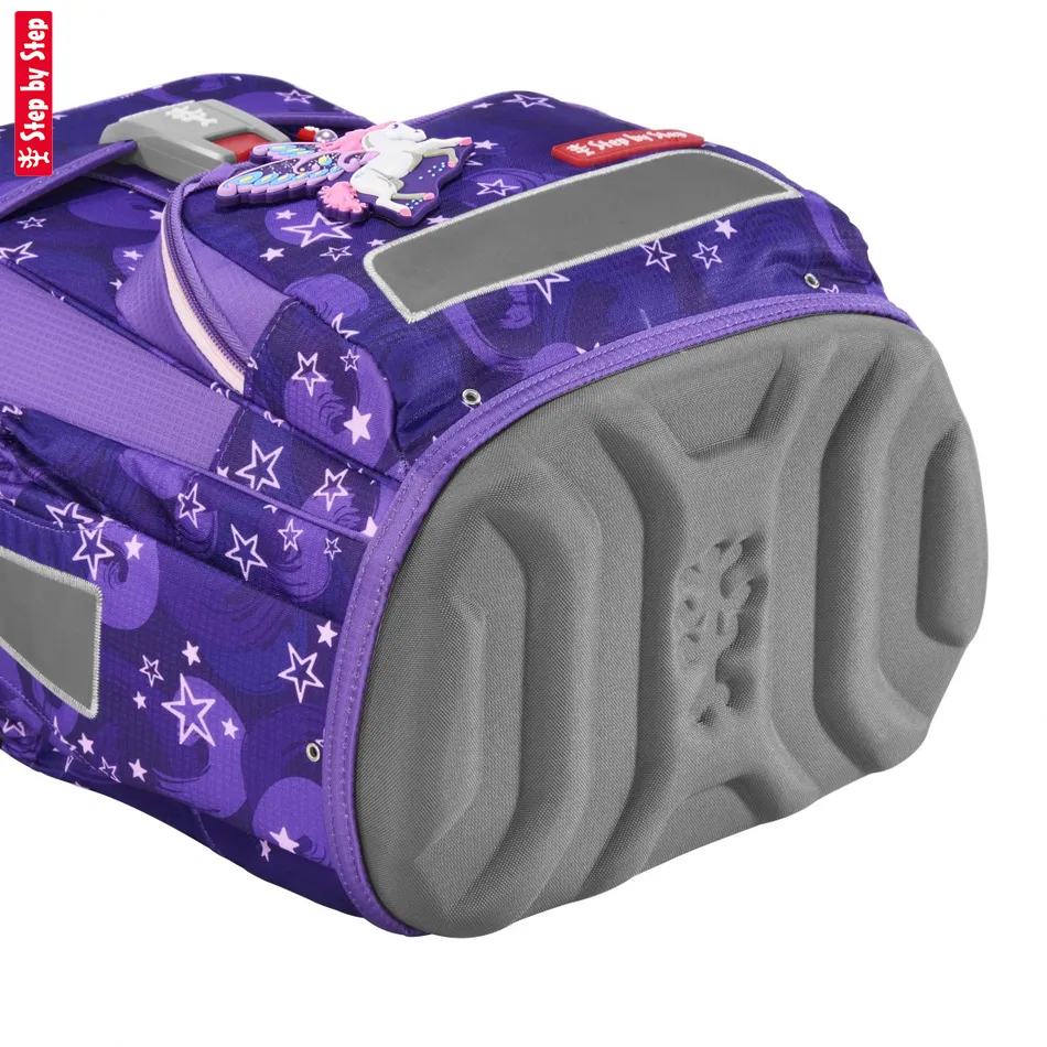 Školská aktovka Step by Step CLOUD, Pegasus Liv - 5-dielny set, AGR certifikát