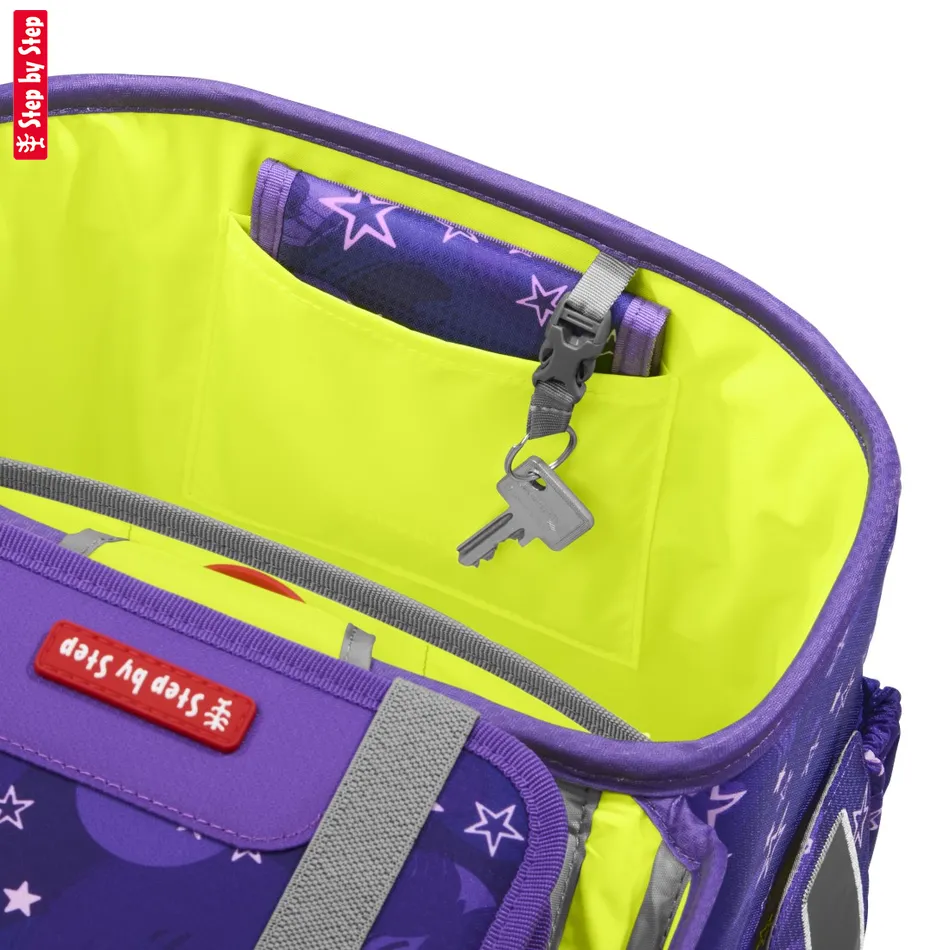 Školská aktovka Step by Step CLOUD, Pegasus Liv - 5-dielny set, AGR certifikát