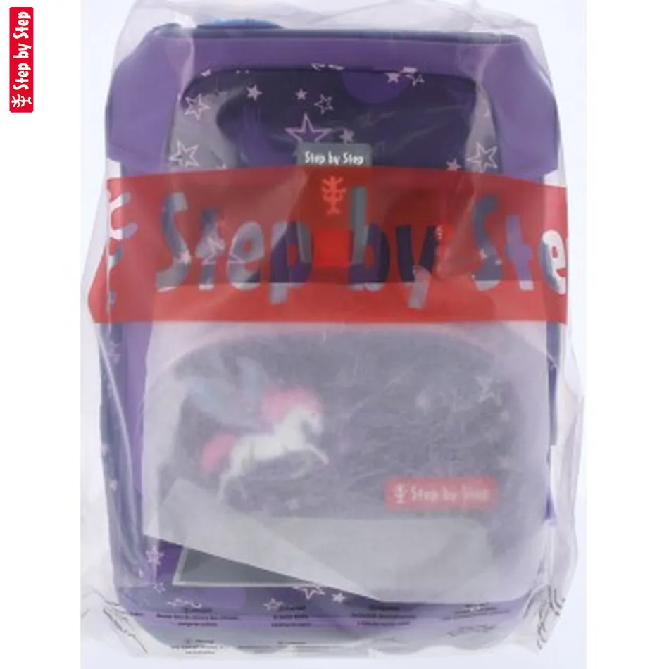 Školská aktovka Step by Step CLOUD, Pegasus Liv - 5-dielny set, AGR certifikát