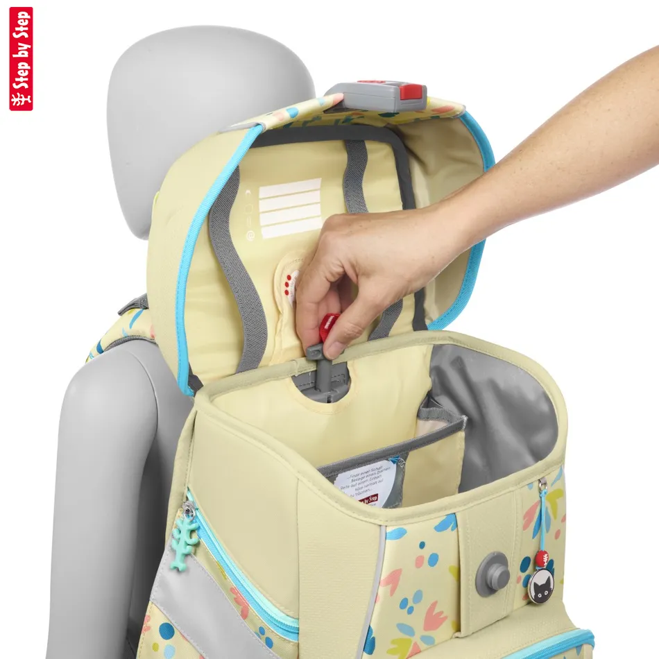 Školská aktovka-taška Step by Step SPACE, Cat Lilly - 5-dielny set, AGR certifikát