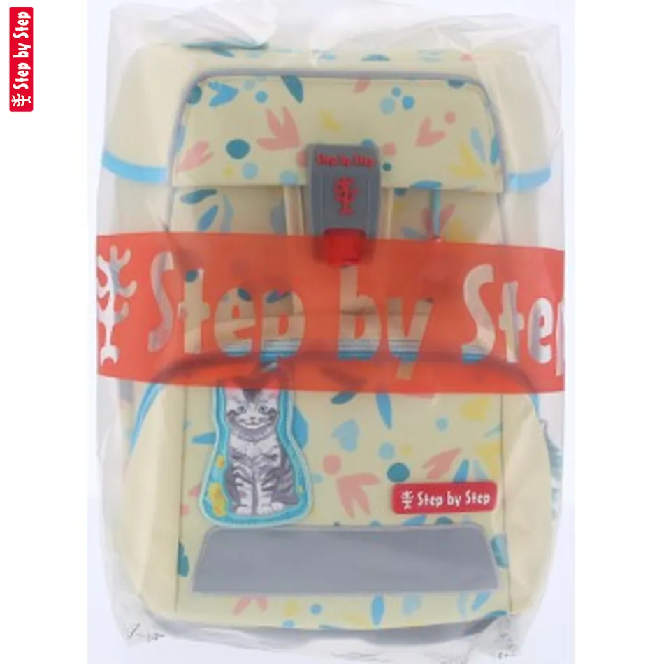 Školská aktovka-taška Step by Step SPACE, Cat Lilly - 5-dielny set, AGR certifikát