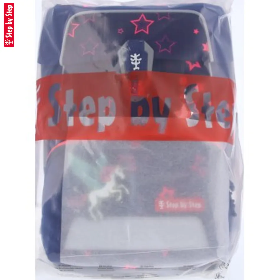 Školská taška Step by Step SPACE SHINE, Pegasus Night Nuala - 5-dielny set, AGR certifikát
