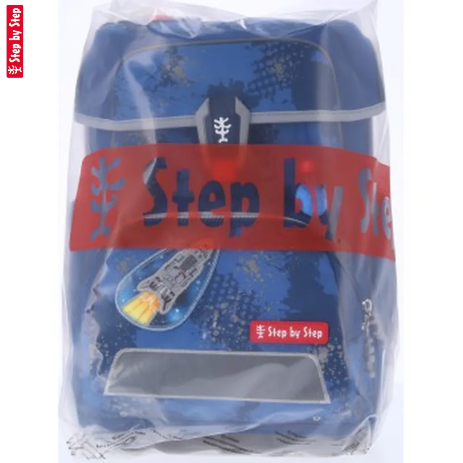 Školská taška Step by Step CLOUD REFLECT, Rocket Novo - 5-dielny set, AGR certifikát