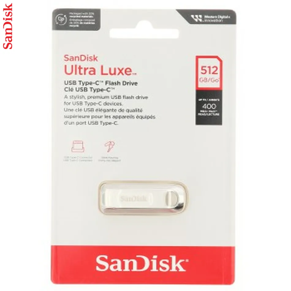 SanDisk Ultra Luxe USB Type-C 512 GB USB 3.2 Gen 1