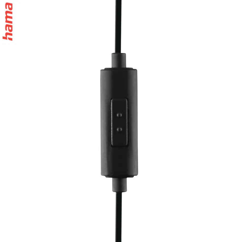 Hama USB-C slúchadlá s mikrofónom Sea II, štuple, čierne
