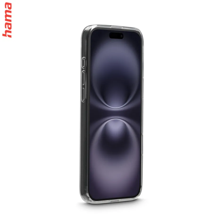 Hama Always Clear, kryt pre Apple iPhone 16 Plus, vždy priehľadný, nezažltne  