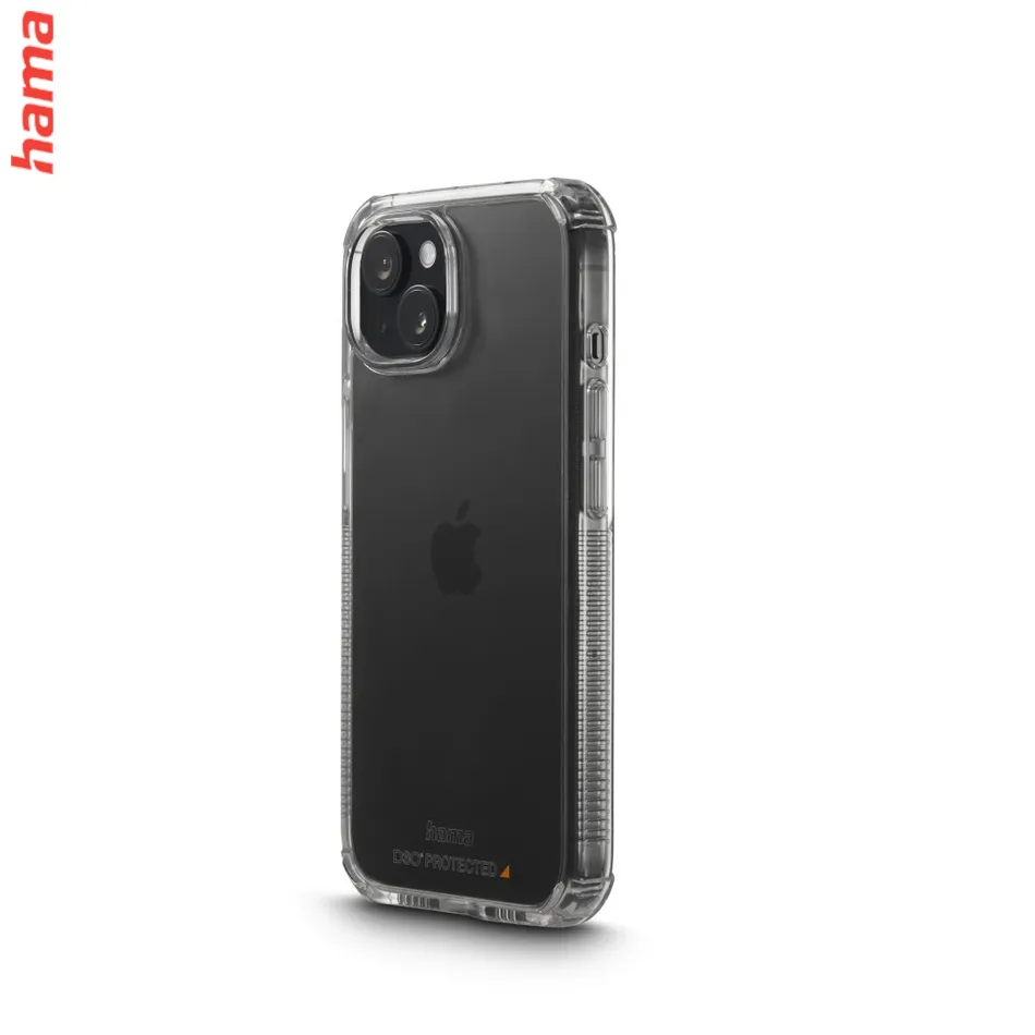 Hama Extreme Protect, priehľadný kryt s D3O® pre iPhone 14 Plus  