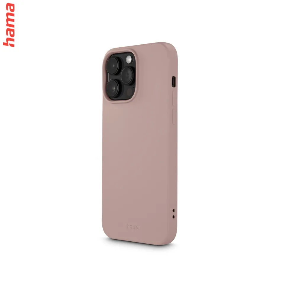 Hama Fantastic Feel, kryt pre Apple iPhone 14 Pro Max, hebký povrch, farba nude  