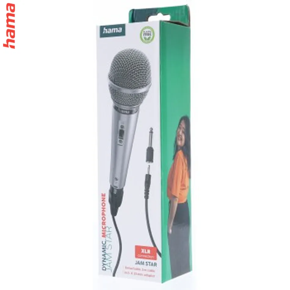 Hama dynamický mikrofón Jam Star s XLR/jack pripojením  