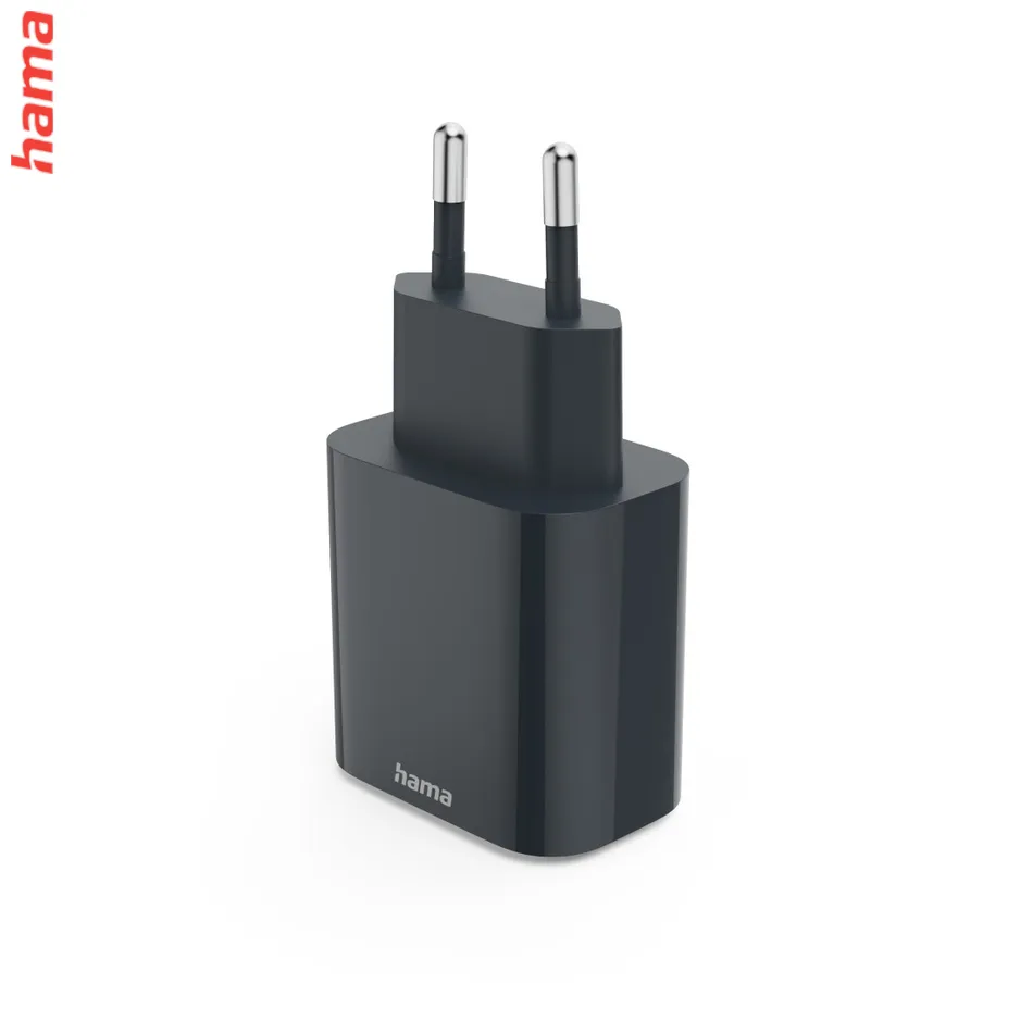 Hama Rýchla USB Nabíjačka USB-C + USB-A, PD/QC, 20 W, Ecosential  