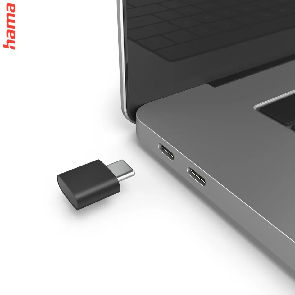 Hama bezdrôtová optická myš MW-600, USB-A/USB-C, čierna  