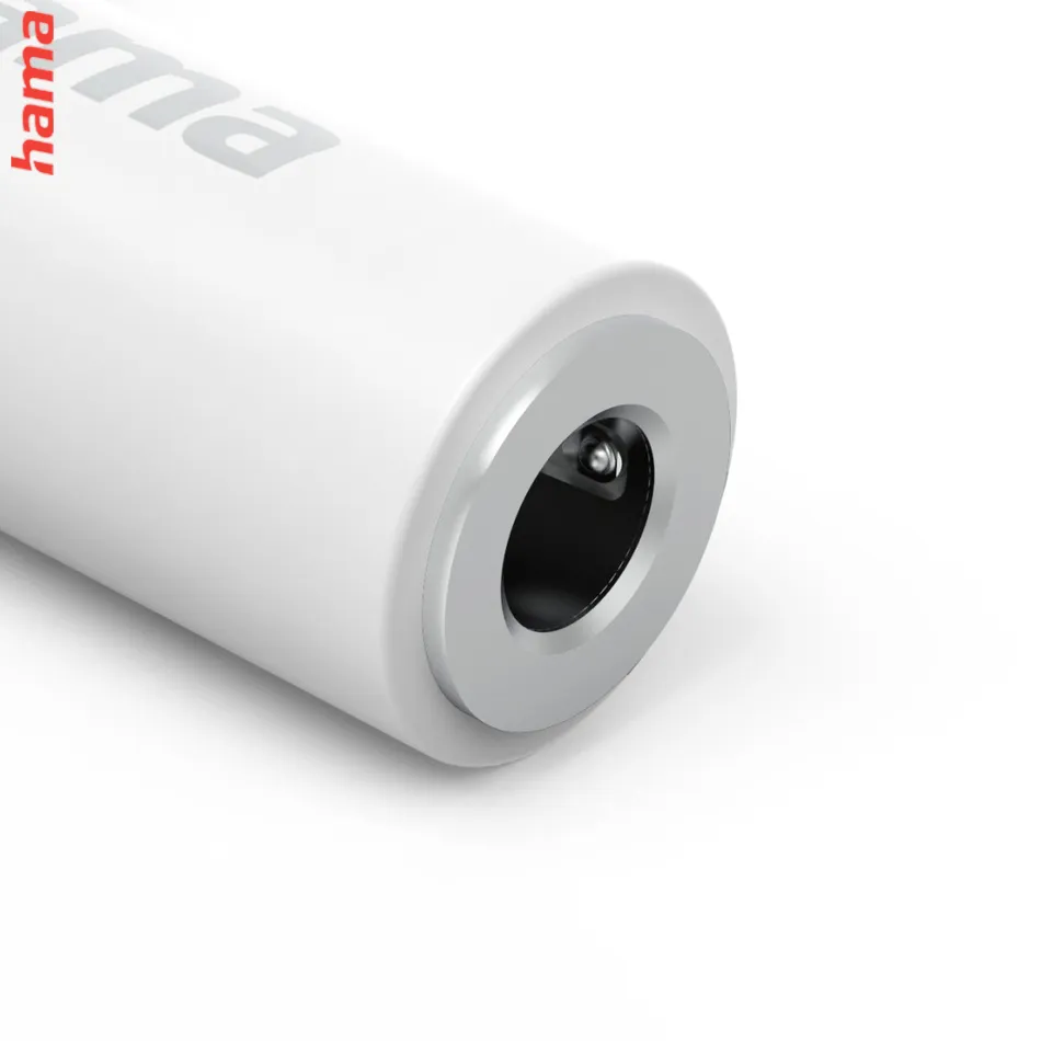 Hama MFi audio adaptér Lightning na jack 3,5 mm pre Apple, aktívny, kompaktný  